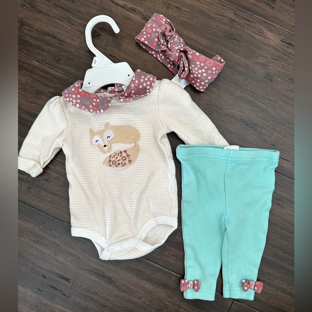 Starting Out Baby Fox Matching Set